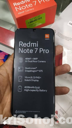 Xioami redmi note 7pro 6+128GB official new